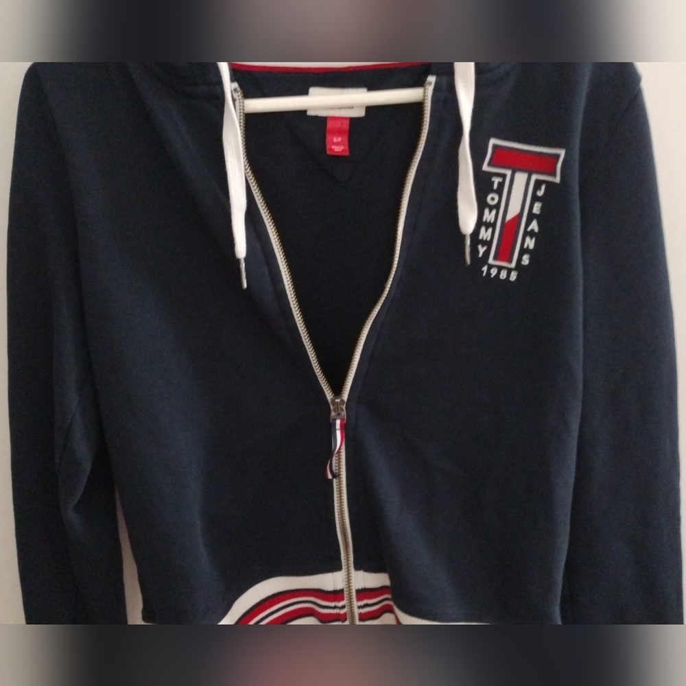 Tommy Hilfiger Hooded Jacket Small/Petite - Picture 2 of 5